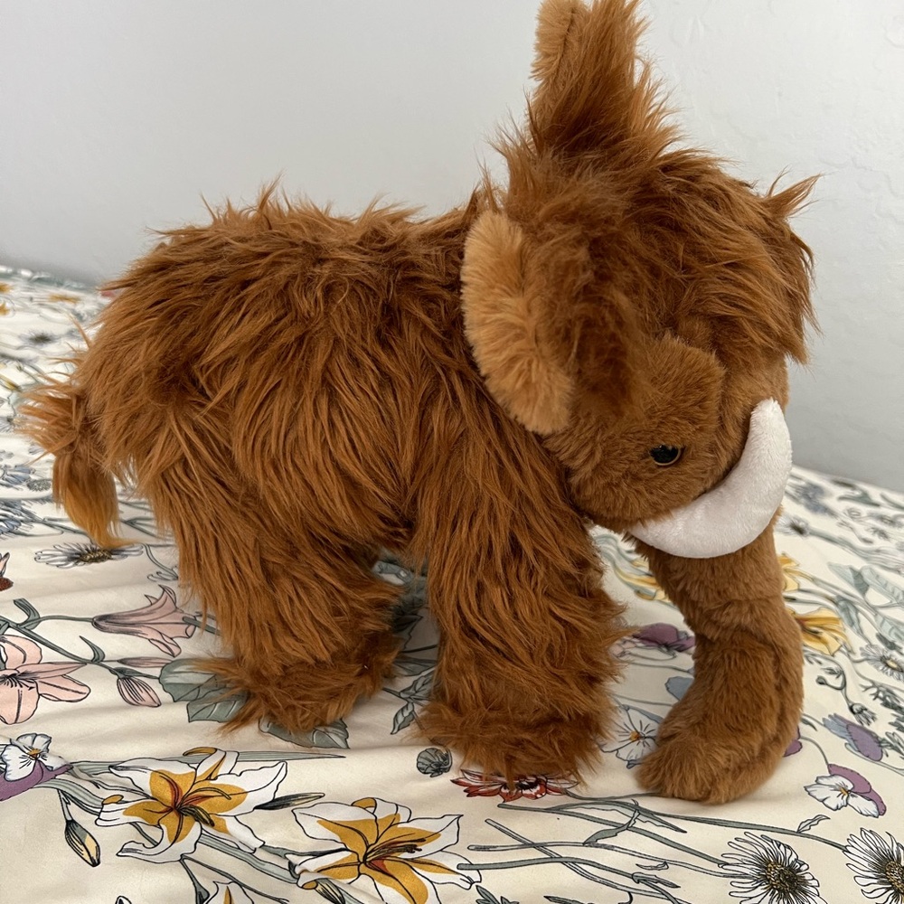 Woolly Mammoth Plush Toy